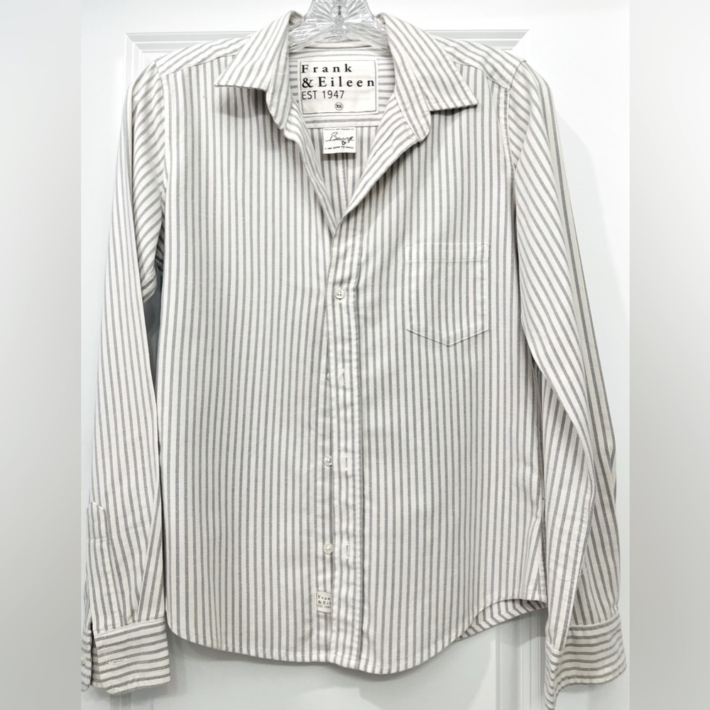 Frank and Eileen Barry cotton button up shirt